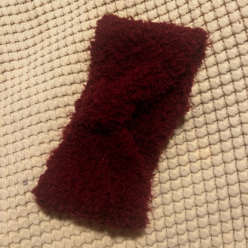 BCBGeneration Burgundy Headband for Winter